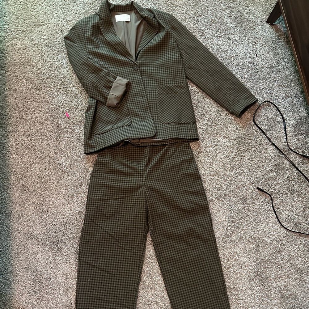 Oak + fort green matching set size L